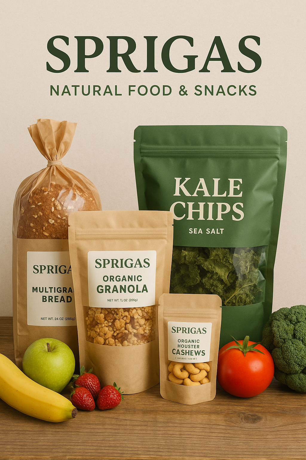 20250508_1027_Sprigas Natural Snacks_simple_compose_01jtqcka7sek5tv3n9533tvqwf